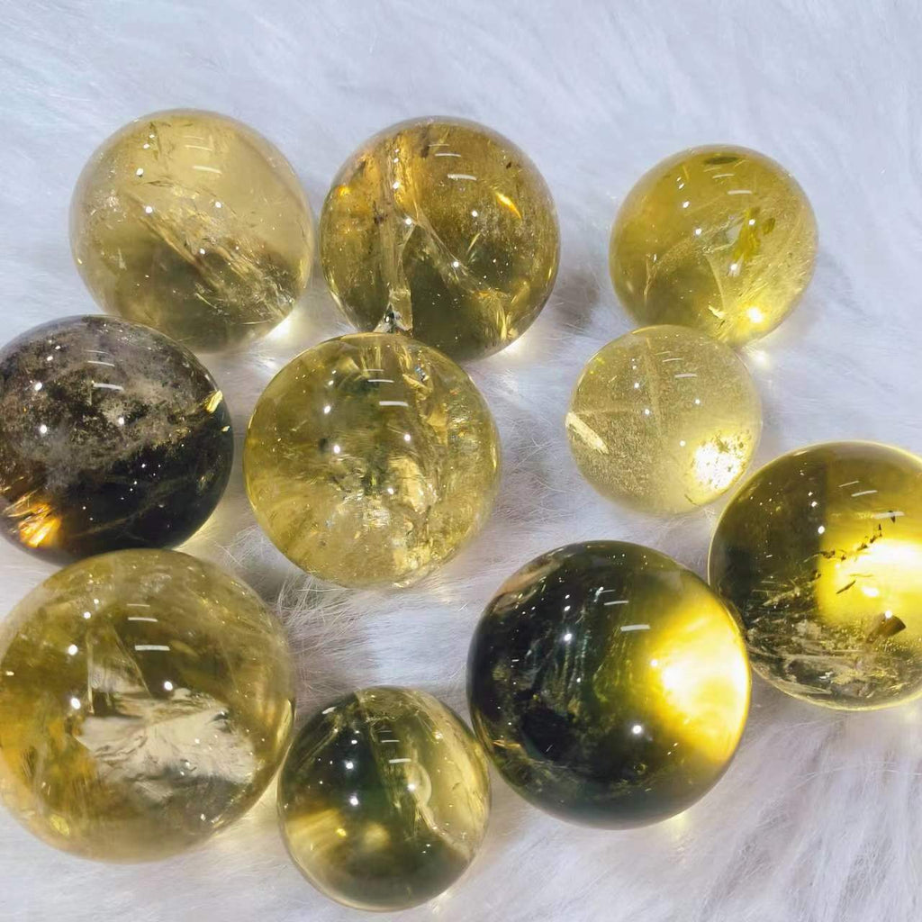 Citrine Spheres