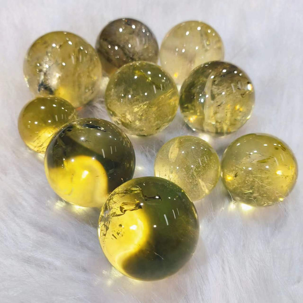 Citrine Spheres