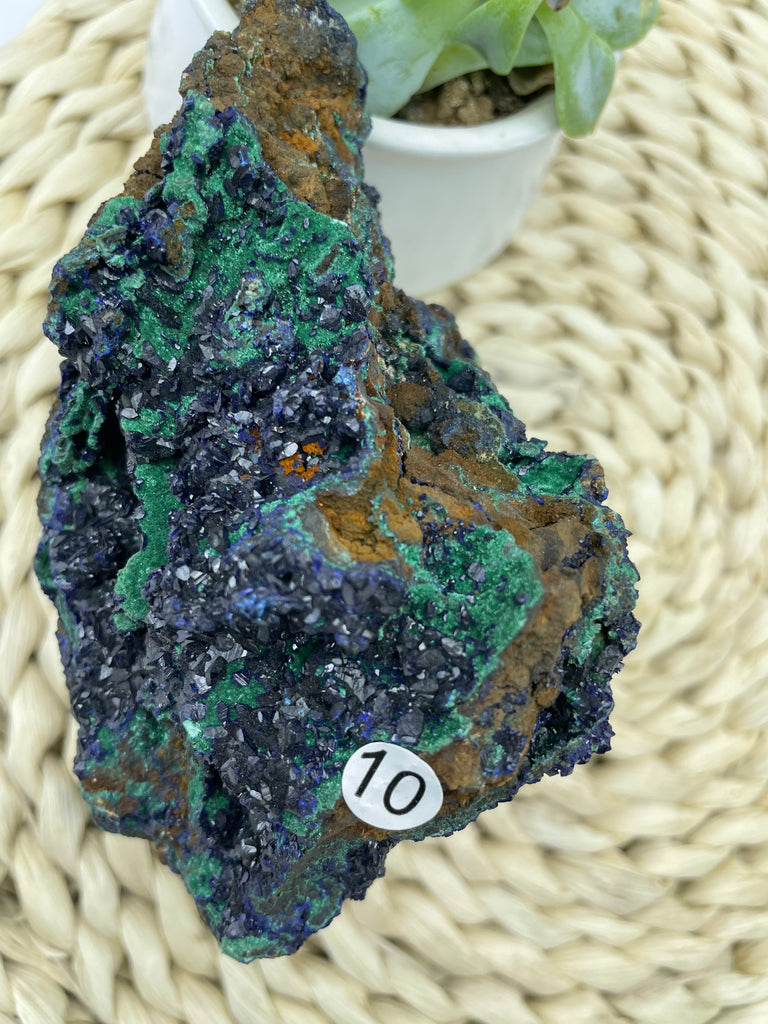 Malachite In Azurite MA10