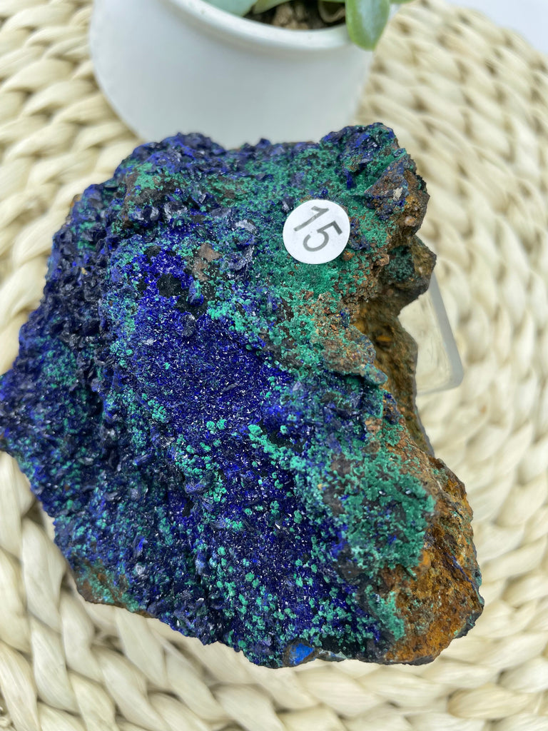 Malachite In Azurite MA15