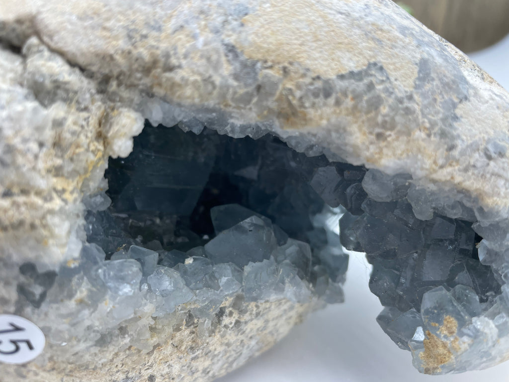 Celestite Crystal Cluster CE15