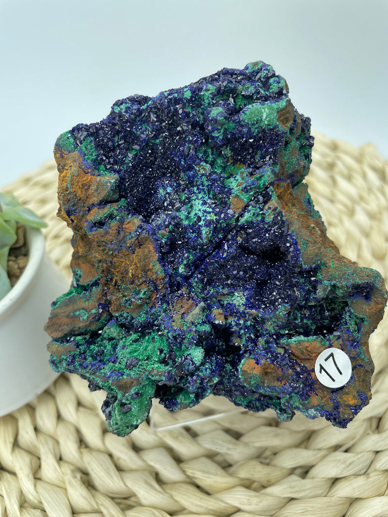 Malachite In Azurite MA17