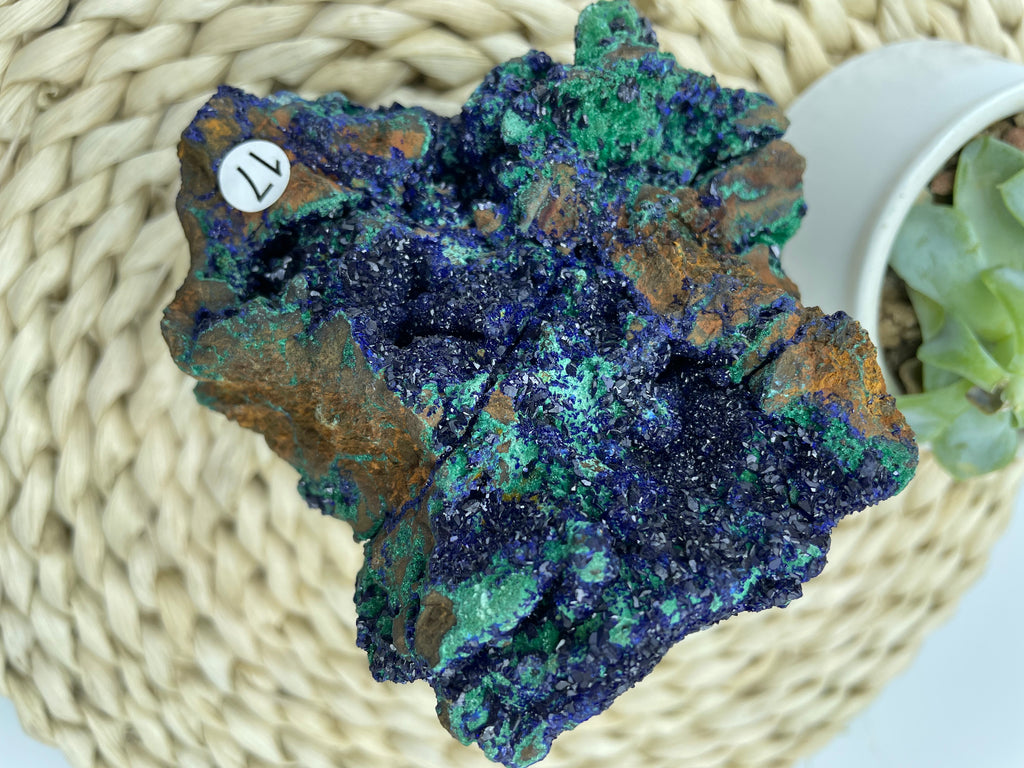 Malachite In Azurite MA17