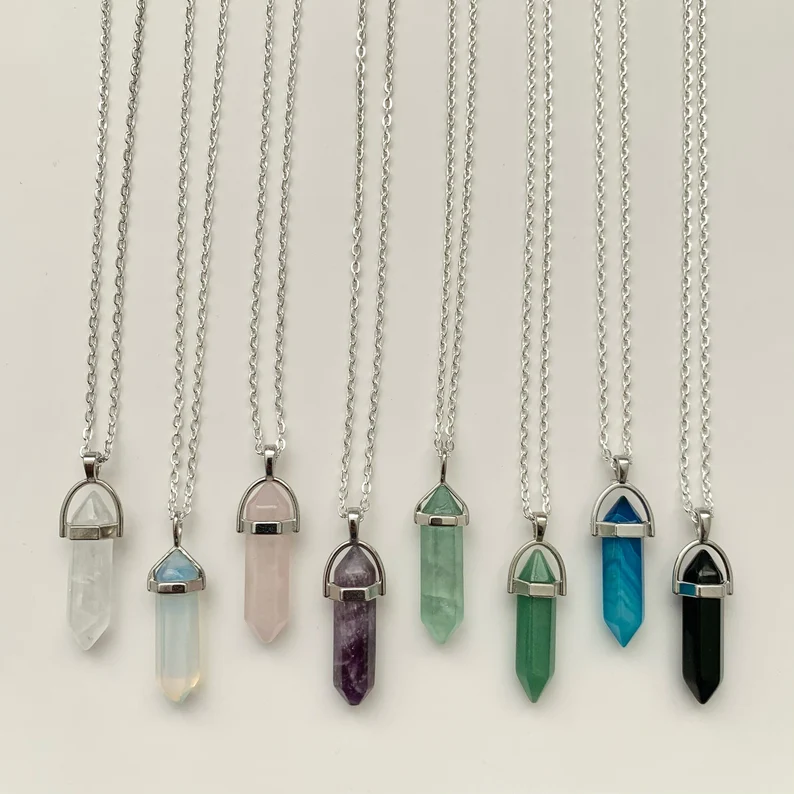 Crystal Point Necklace