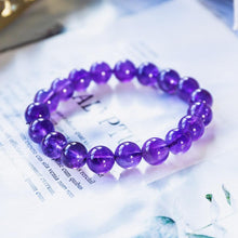 Load image into Gallery viewer, Amethyst Beaded Bracelet