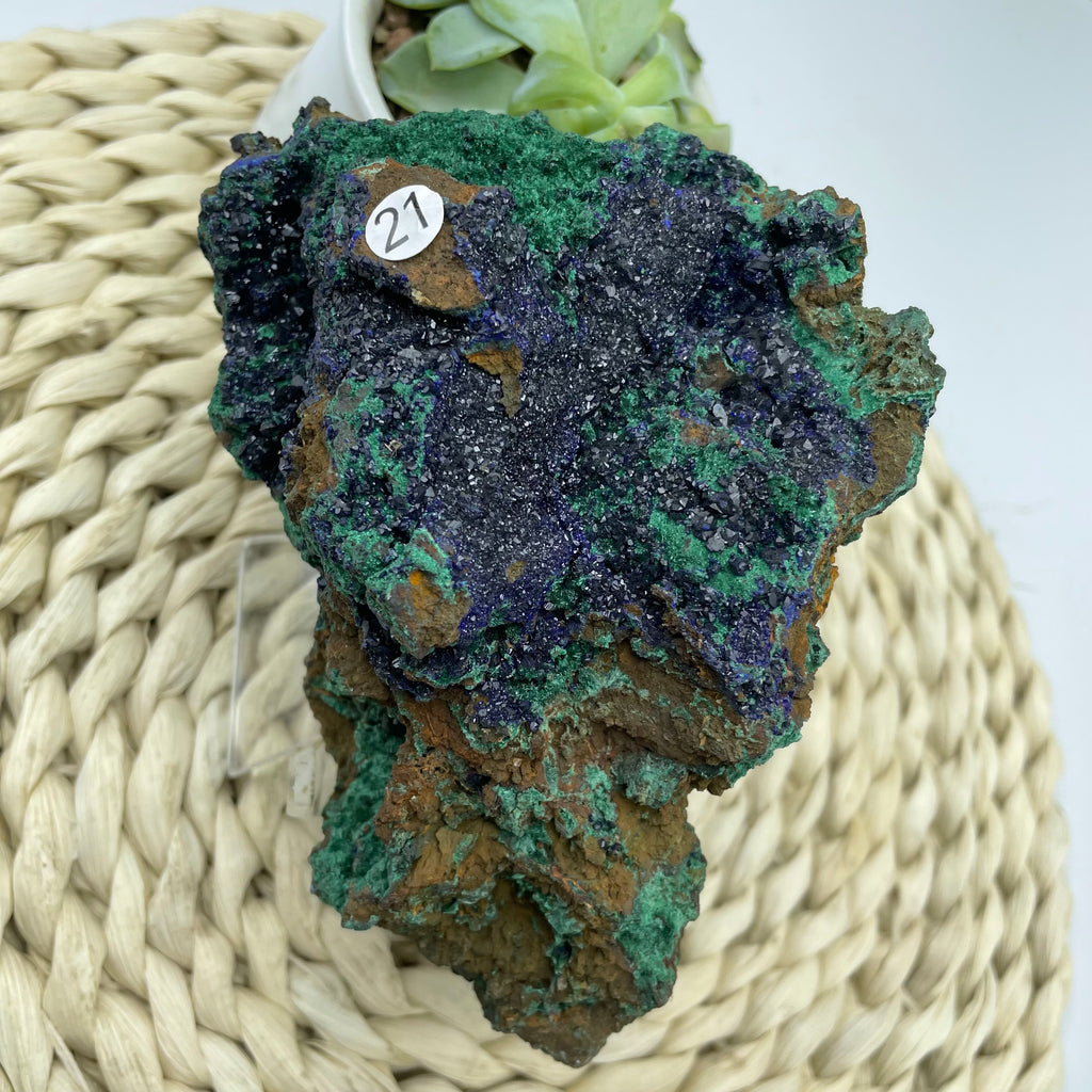 Malachite In Azurite MA1