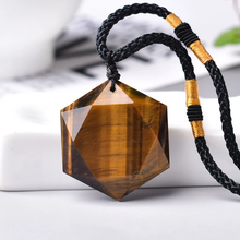 Load image into Gallery viewer, Tiger Eye  Crystal Ornament Pendants