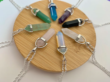 Load image into Gallery viewer, Crystal Point Necklace