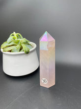 Load image into Gallery viewer, Aura rose quartz tower