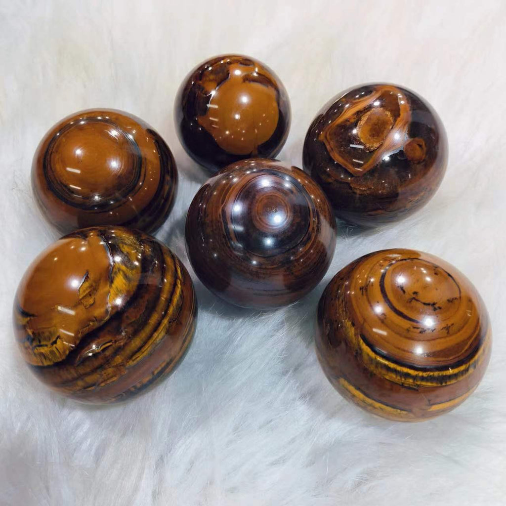 Tiger Eye Spheres