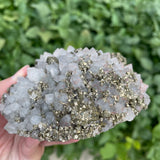 #SP72 Clear Quartz With Pyrite