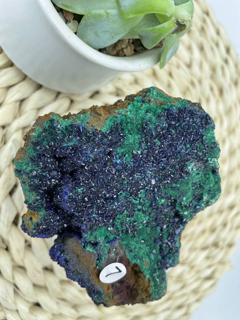 Malachite In Azurite MA7